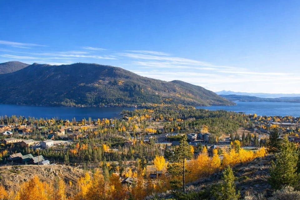 Enjoy the spectacular fall colors from your perch at Mountain Moose Retreat!