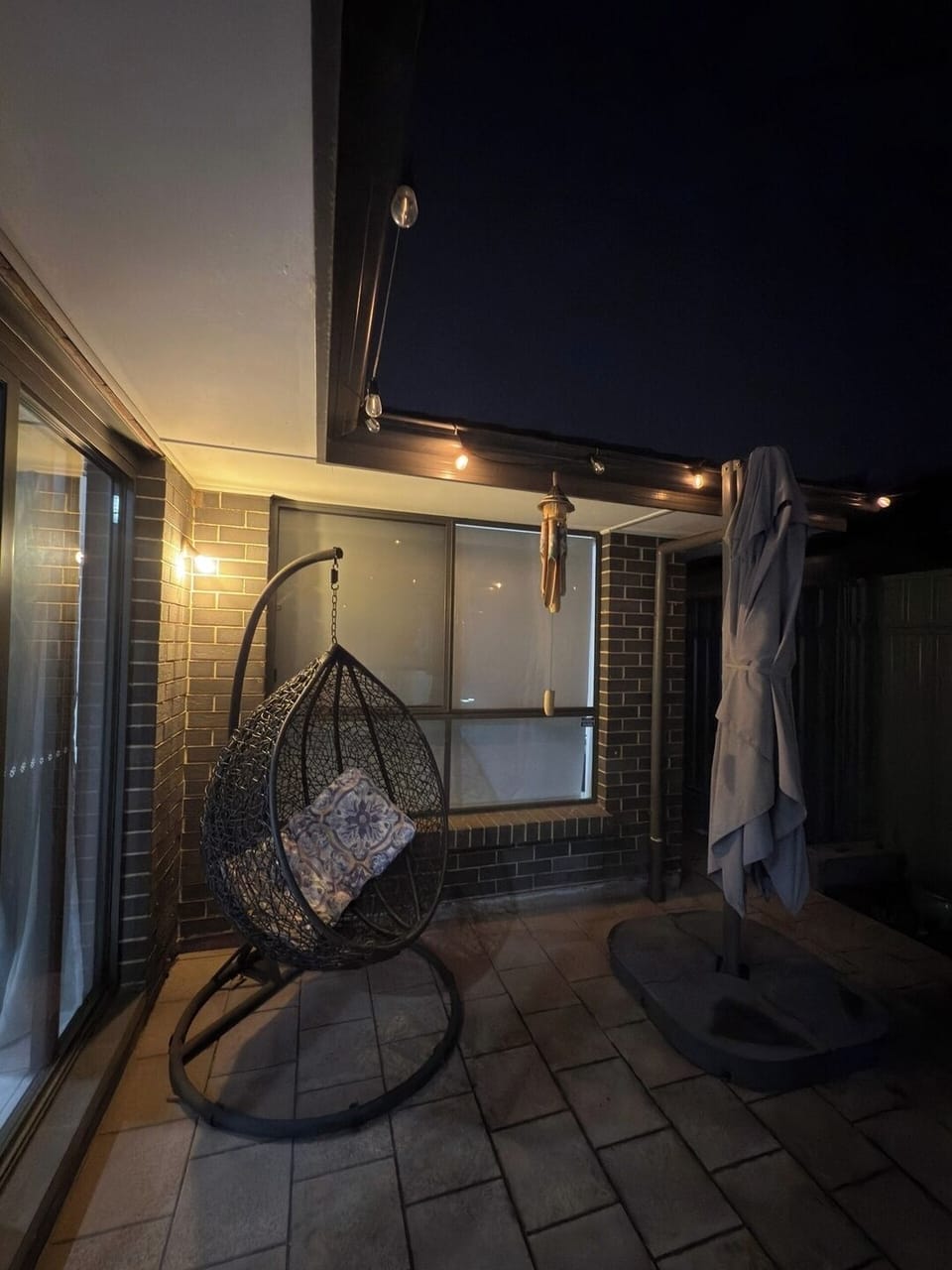 Fresh air and relaxing outdoor space