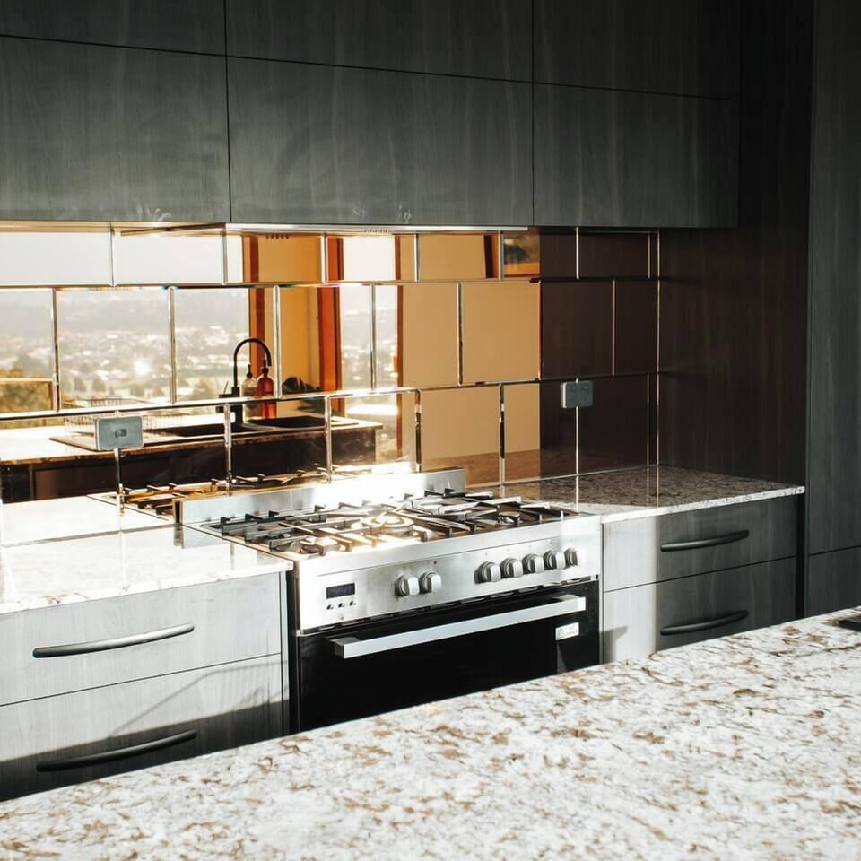 The large kitchen features premium appliances and is well equipped to prepare a menu of the island’s fresh produce.