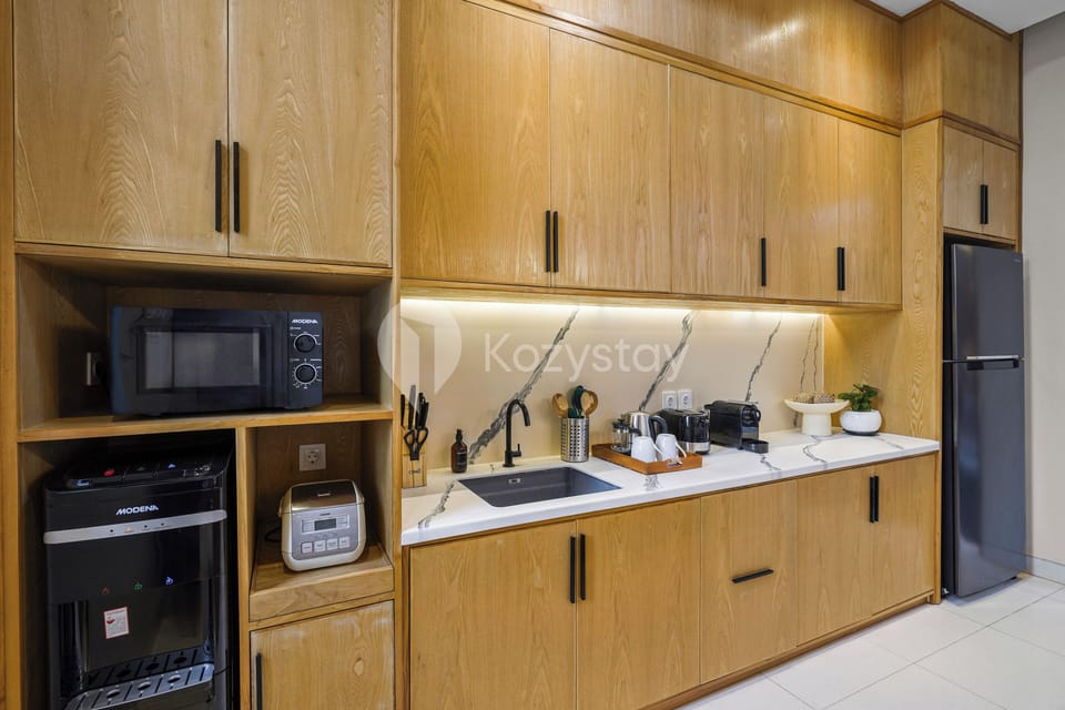 Villa, 2 Bedrooms, Resort View | Private kitchen | Full-size fridge, microwave, stovetop, toaster