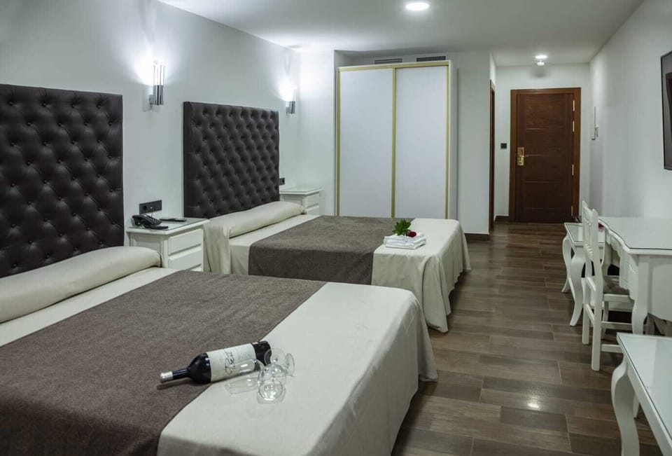 Double or Twin Room | Desk, blackout drapes, soundproofing, free WiFi