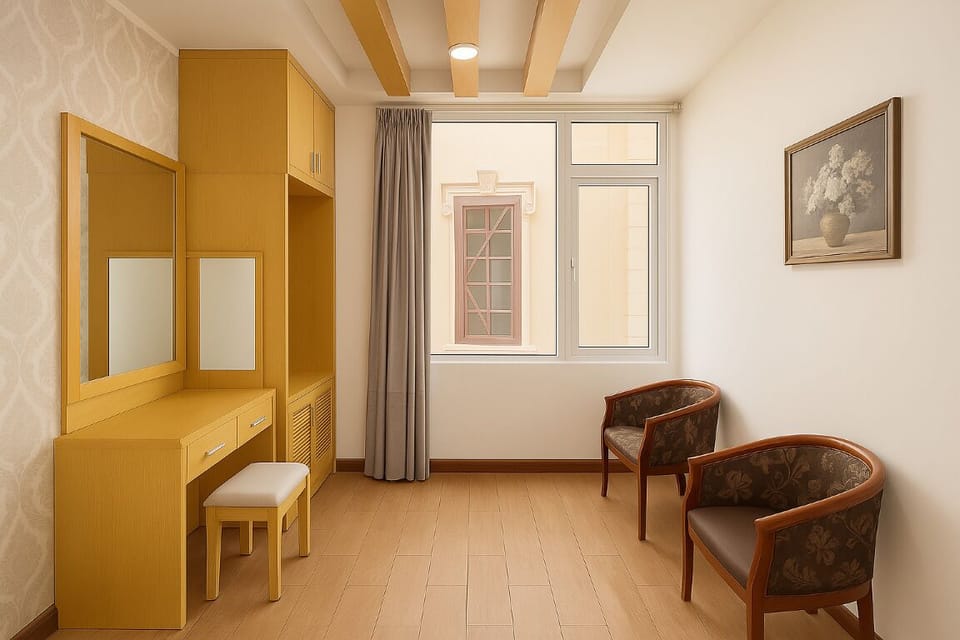 Standard Double Room | Iron/ironing board, free WiFi, bed sheets