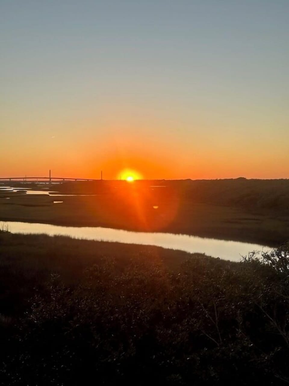 Say goodbye to the sun each night over Surf City's beautiful horizon