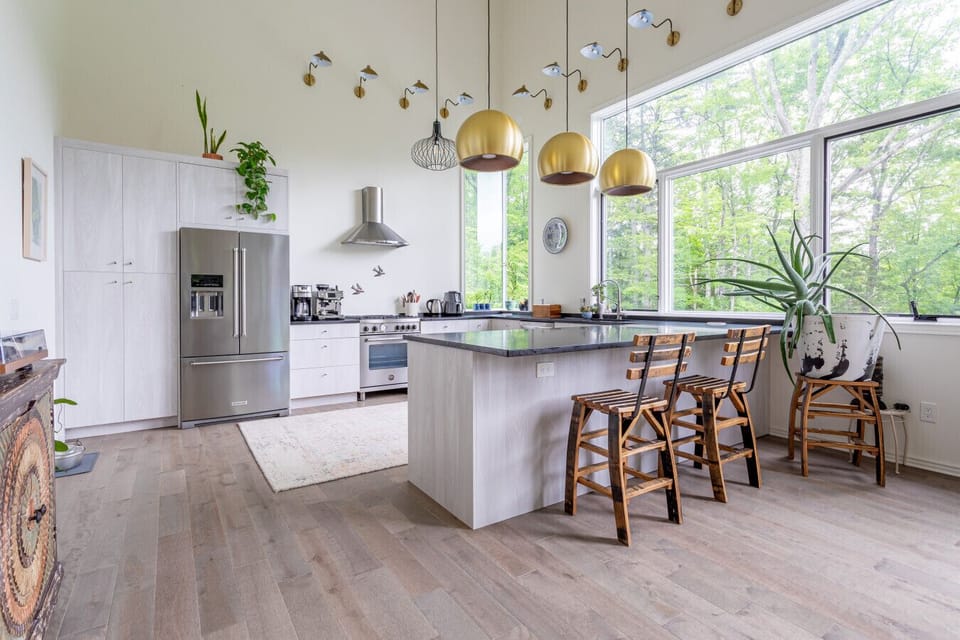 Beautiful view of the kitchen