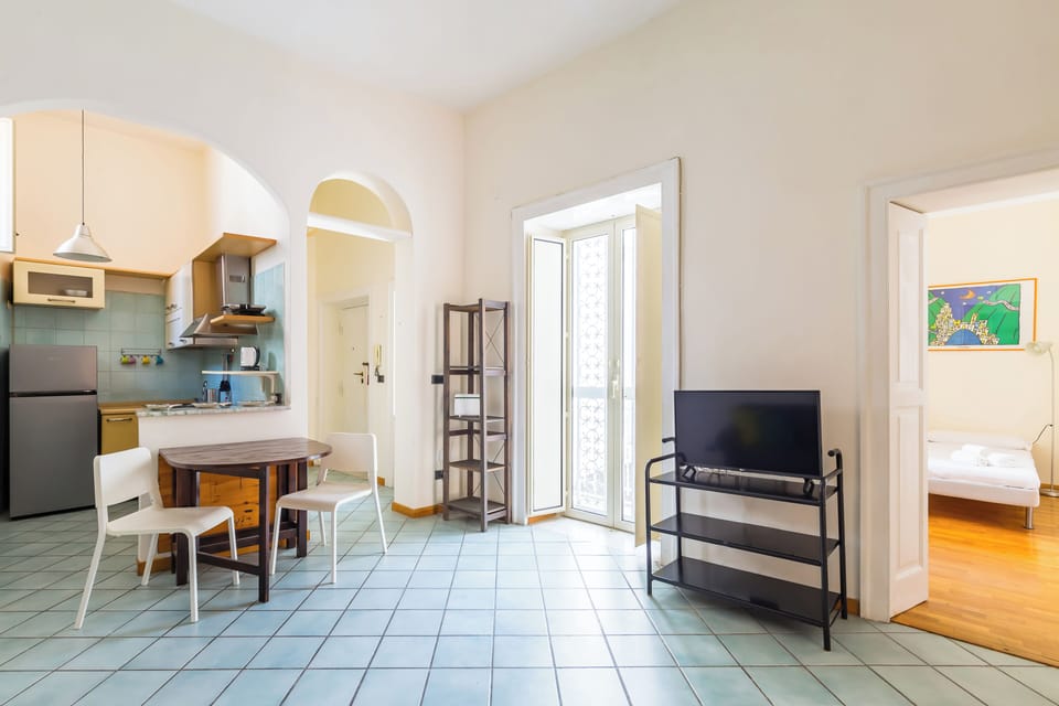 Apartment (2 Bedrooms) | Living area | TV