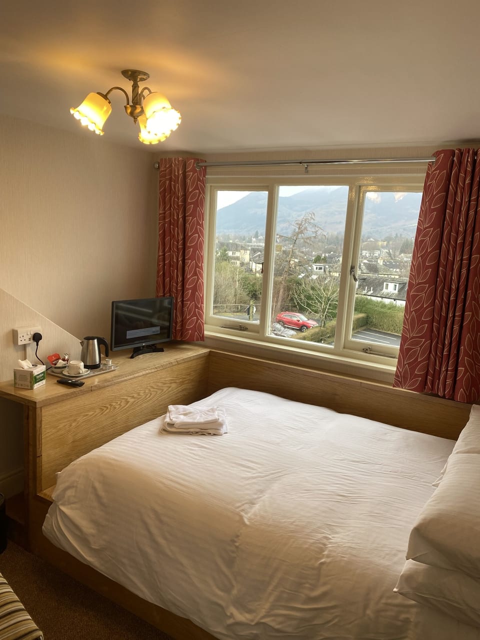 Single Room, Ensuite, Mountain View