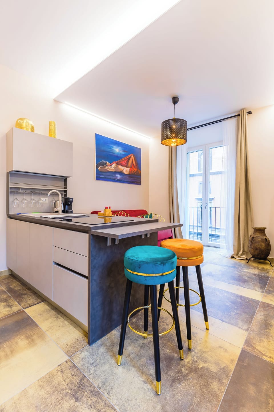 Apartment (1 Bedroom) | Private kitchen | Microwave, oven, stovetop, dishwasher
