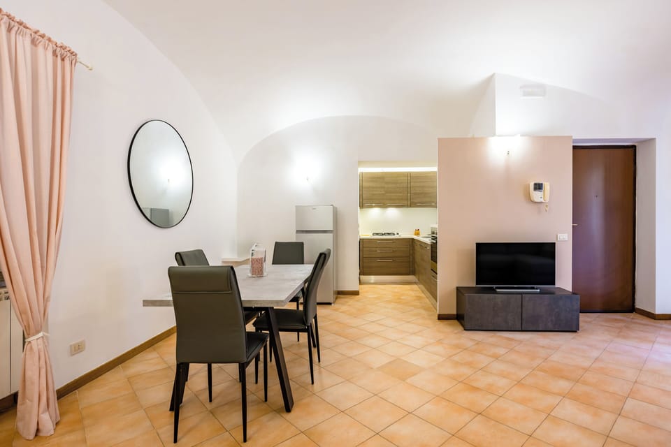 Apartment (2 Bedrooms) | Living area | TV