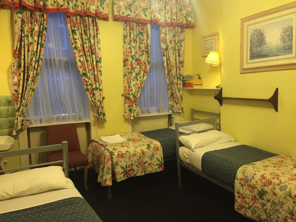 Triple Room, 3 Twin Beds, Shared Bathroom | Free minibar items, iron/ironing board, free WiFi, bed sheets