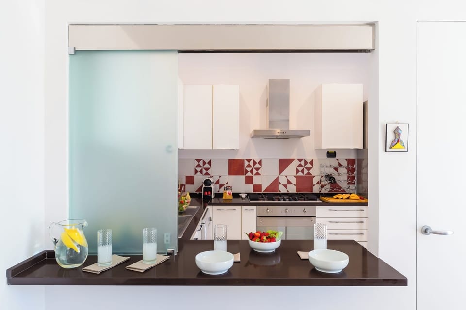 Apartment (2 Bedrooms) | Private kitchen | Oven, espresso maker, electric kettle