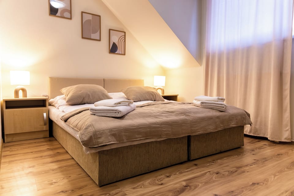 Deluxe Double Room, Air conditioning | Living area | 15-cm TV with cable channels