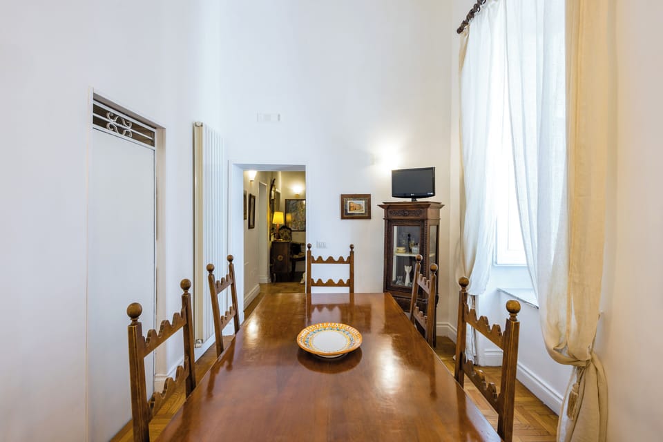 Apartment (2 Bedrooms) | Living area | 32-inch Smart TV with cable channels