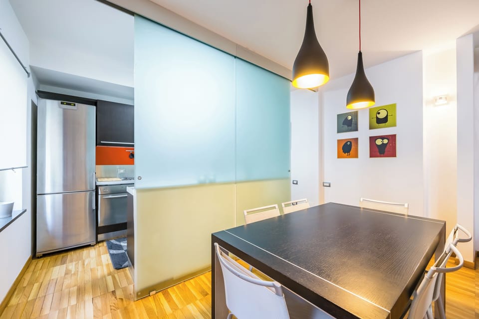 Apartment (2 Bedrooms) | Private kitchen | Microwave, oven, espresso maker, electric kettle
