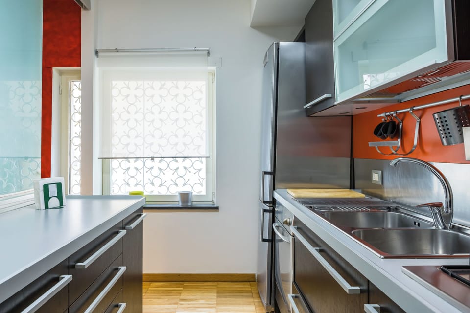 Apartment (2 Bedrooms) | Private kitchen | Microwave, oven, espresso maker, electric kettle