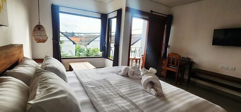 Double Room, 1 Bedroom, Balcony | Desk, free WiFi, bed sheets