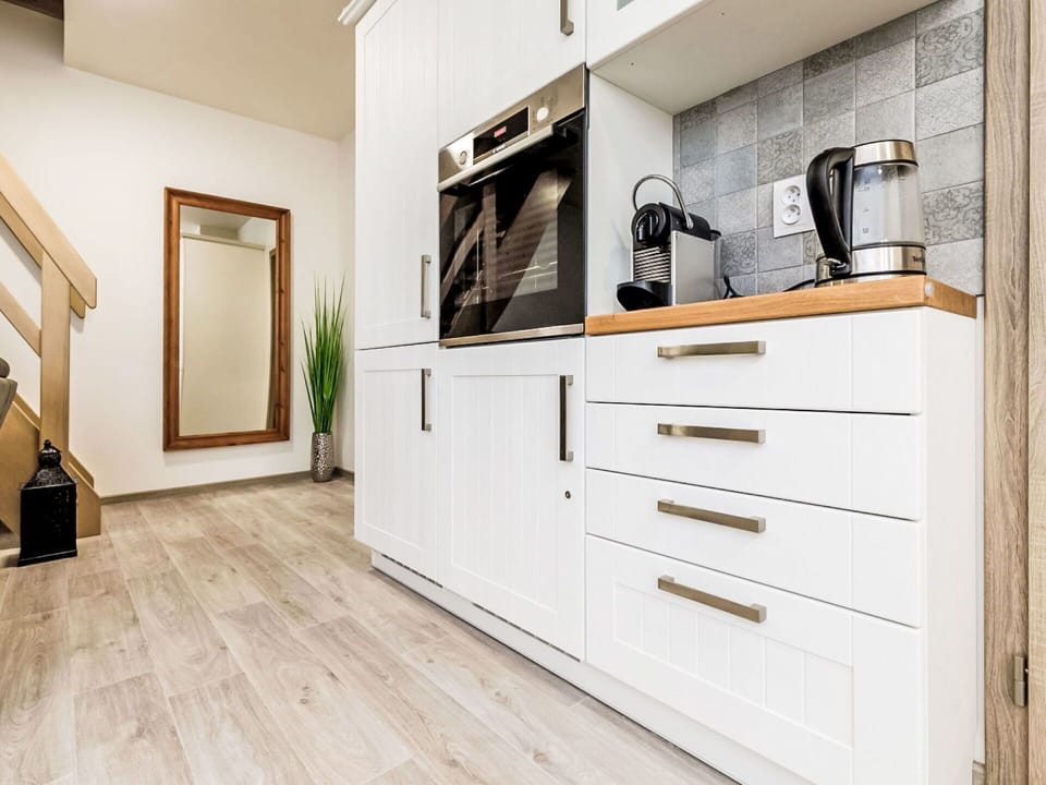 Flooring, Wood Flooring, Floor, Furniture, Interior Design, Wood, Cabinetry, Home, Laminate Flooring, Countertop