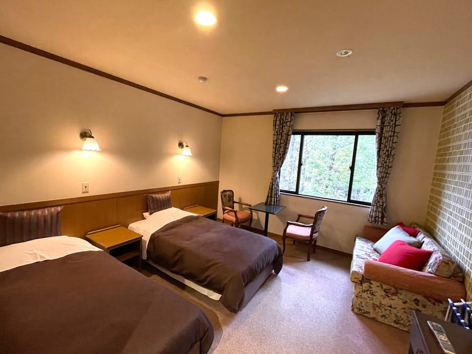 Twin Room, Non Smoking | Down comforters, desk, laptop workspace, blackout drapes