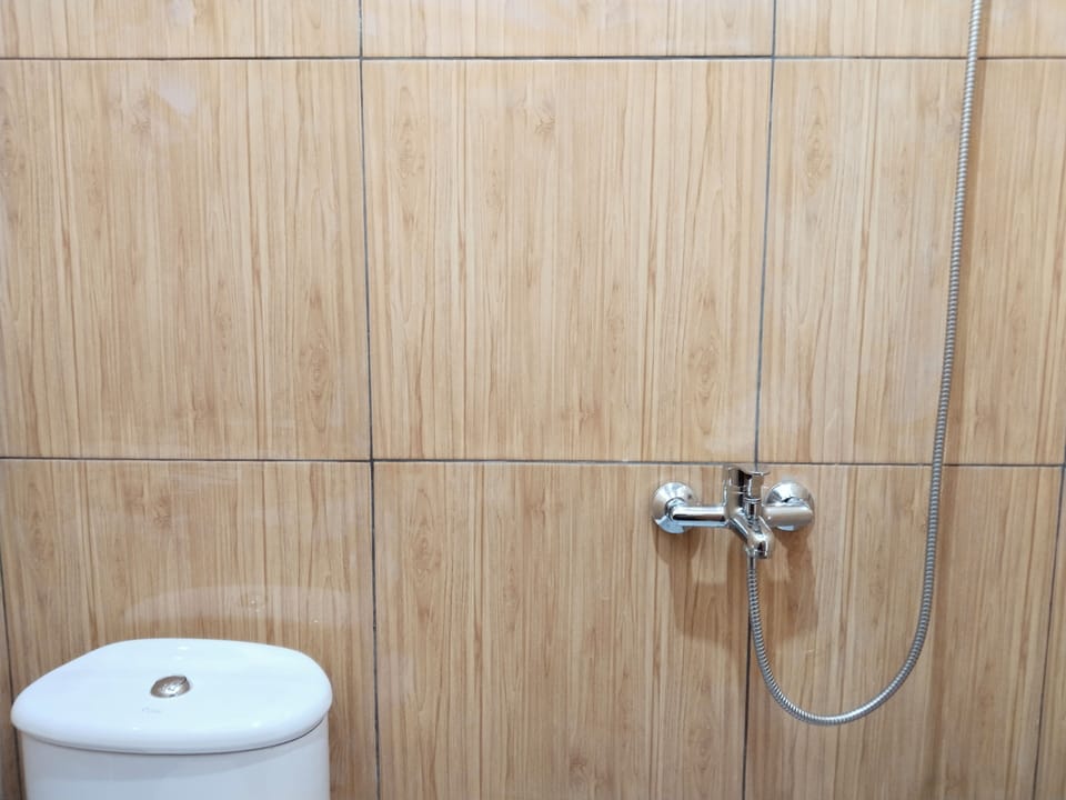 Standard Double Room | Bathroom | Shower, towels, soap, shampoo