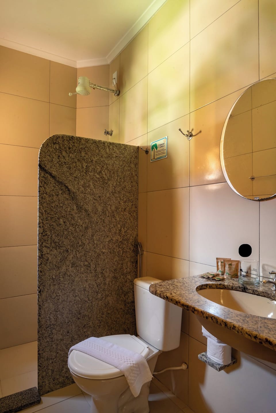 Standard Double or Twin Room | Bathroom | Shower, hair dryer