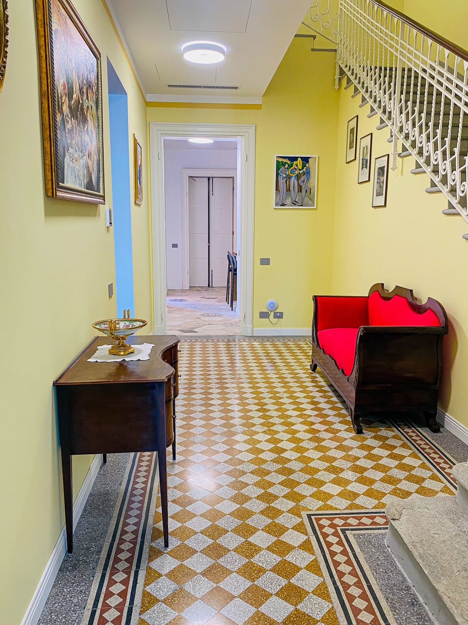Corridor on ground floor