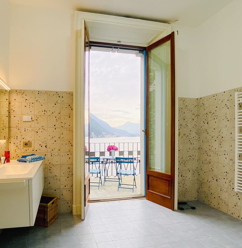 Balcony of main bathroom