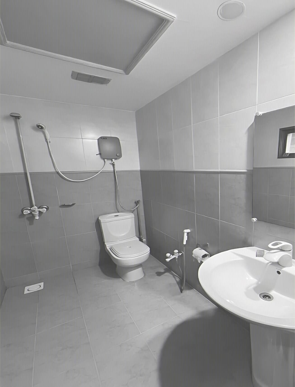 Standard Room | Bathroom | Shower, slippers, towels, soap