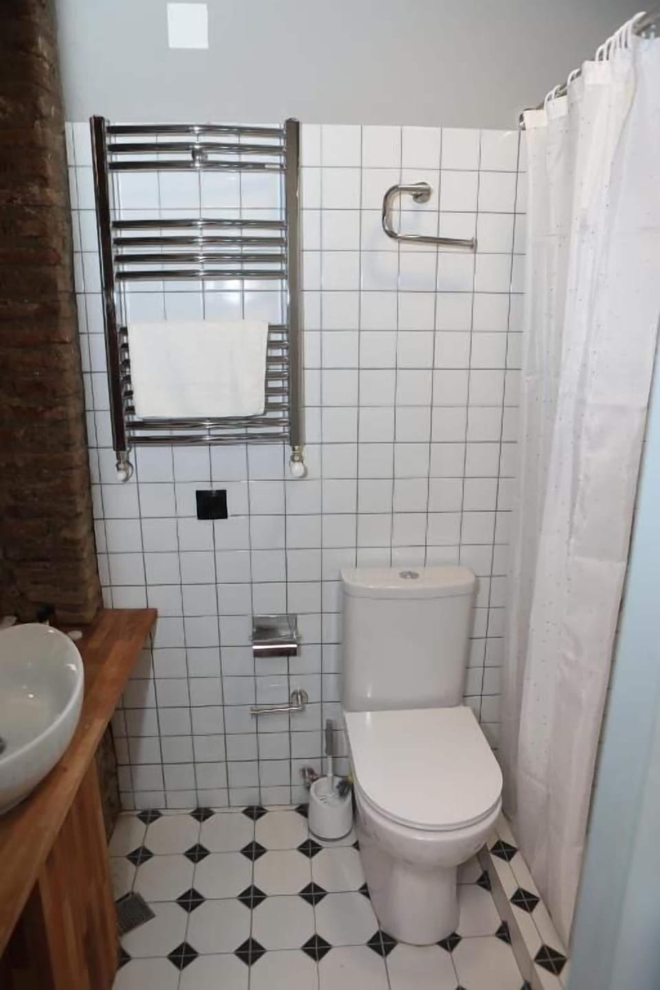 Double Room, Balcony, Mountain View | Bathroom | Shower, free toiletries, slippers, towels