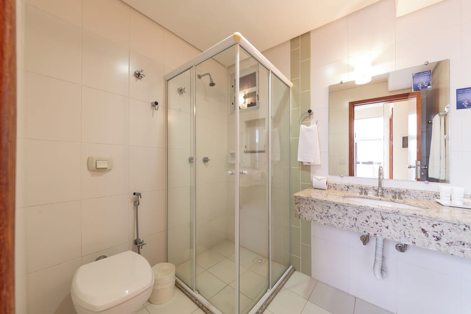 Premium Suite | Bathroom | Shower, free toiletries, hair dryer, towels
