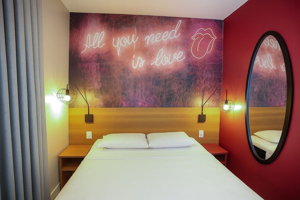 Basic Double Room, 1 Double Bed | Minibar, desk, laptop workspace, blackout drapes