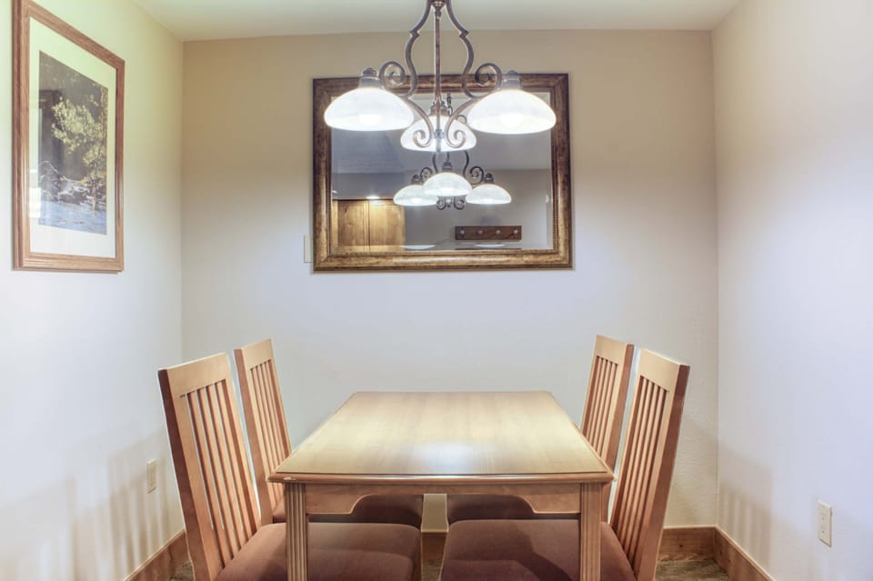Separate Dining space for your family and friends | Listed with @BookTraverse