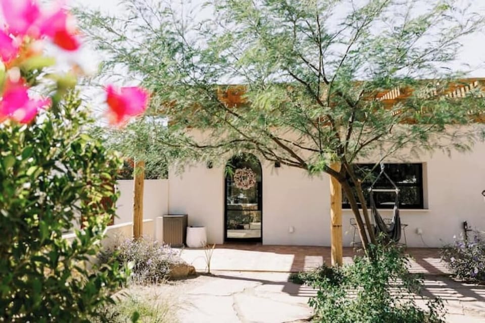 Solera Wellness Retreat is an adobe home prepped for relaxtion in the desert.