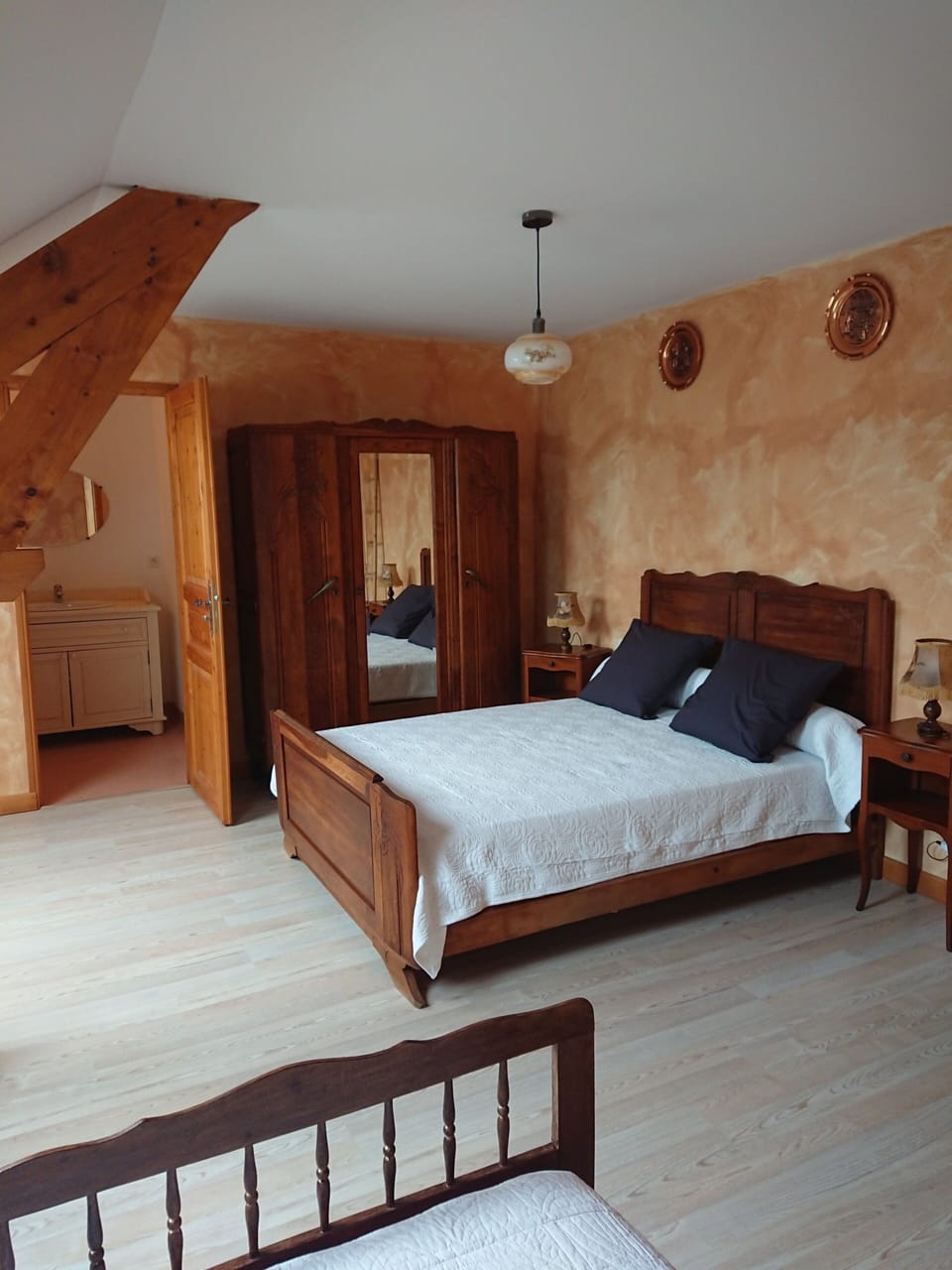 Comfort Triple Room, Courtyard View | Iron/ironing board (on request), WiFi (free)
