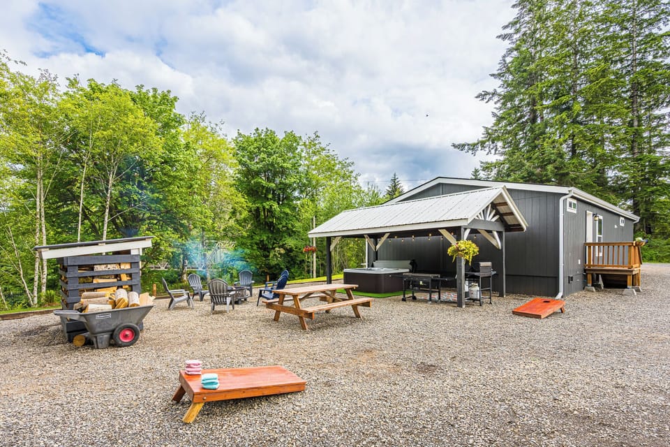 rain or shine, there's room for outdoor fun