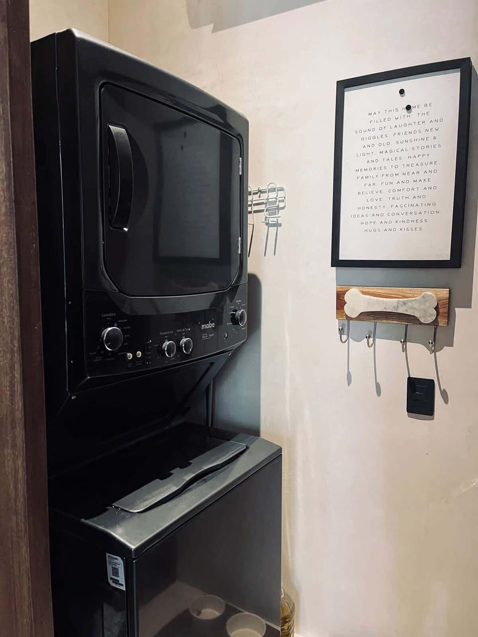 Washer and Dryer in the Villa 