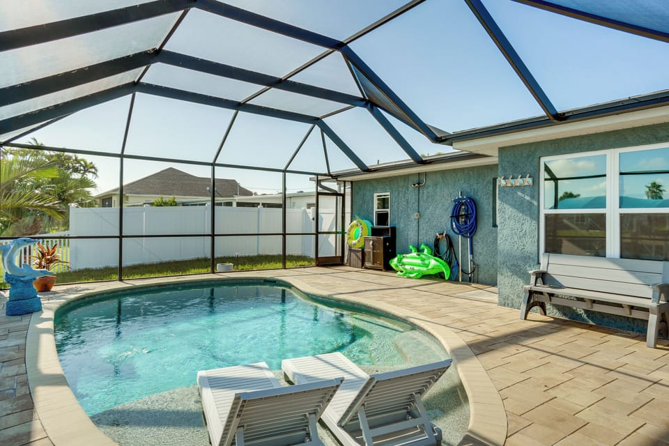 House Exterior | Private Pool (Heated w/ Fee) | Pool Floats & Toys