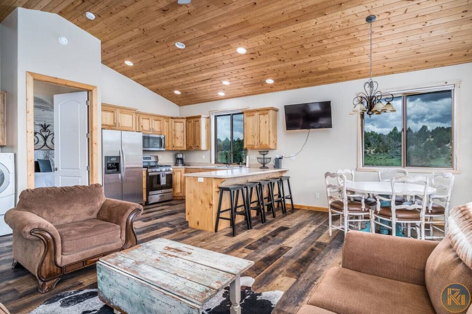 Kitchen and Living Room