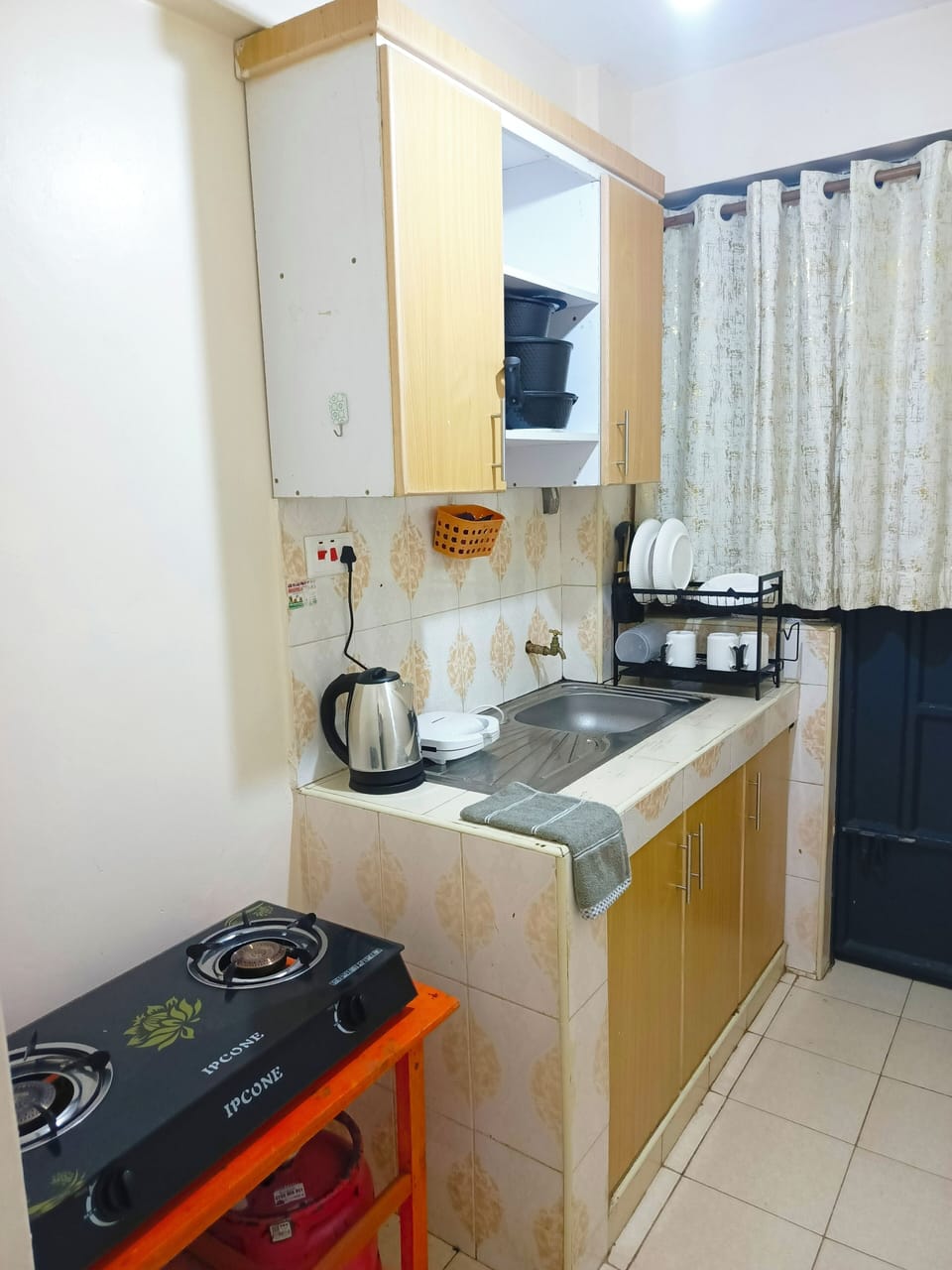 Apartment, Balcony, City View | Private kitchen