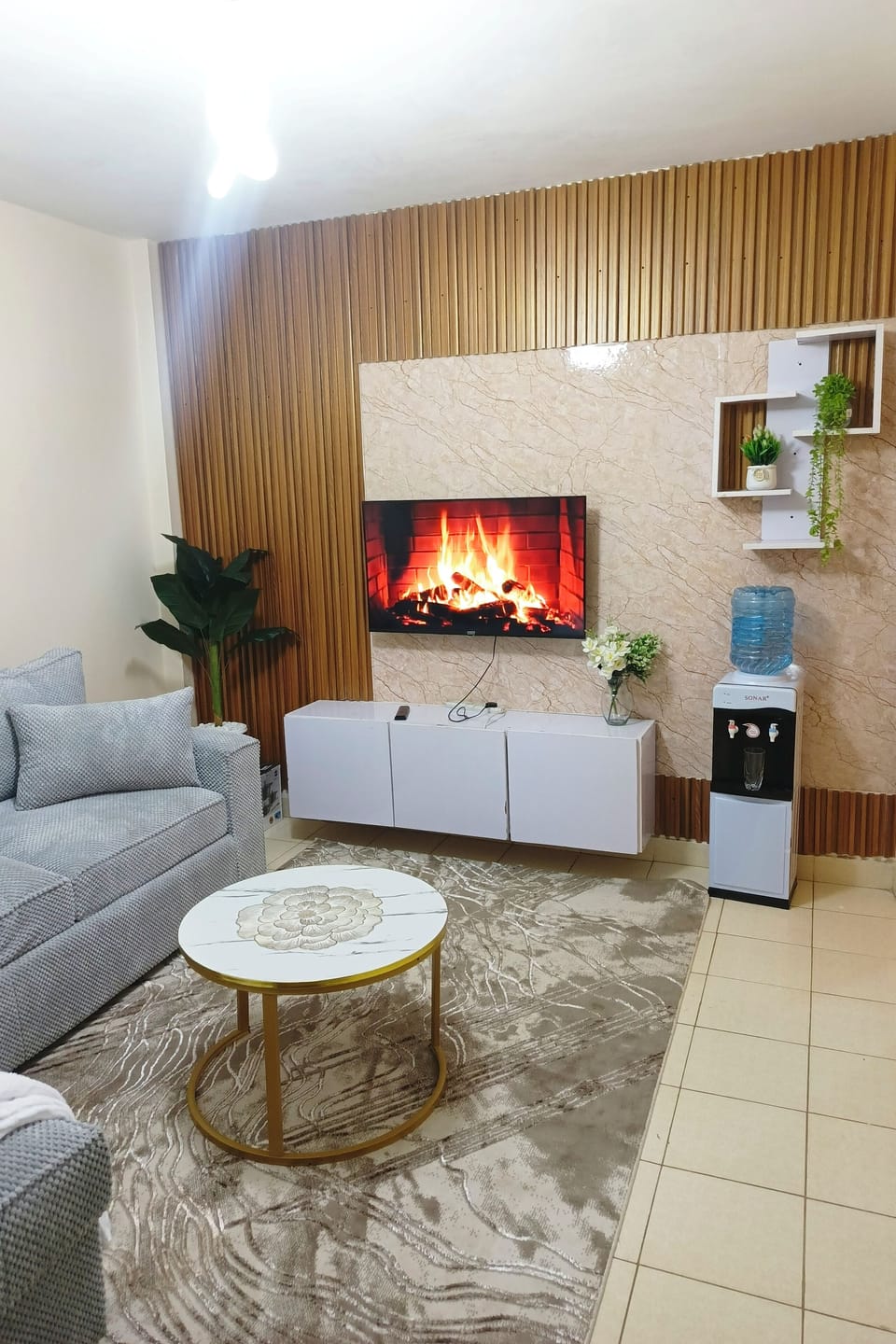 Apartment, Balcony, City View | Living area