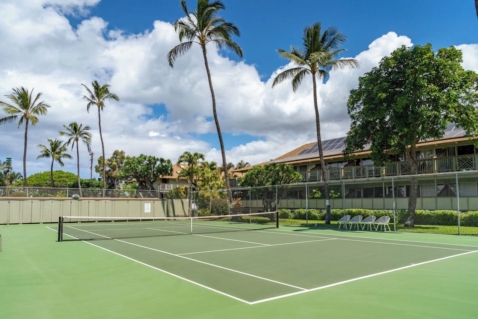 Tennis court.