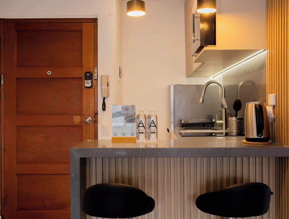 Chic dining space 