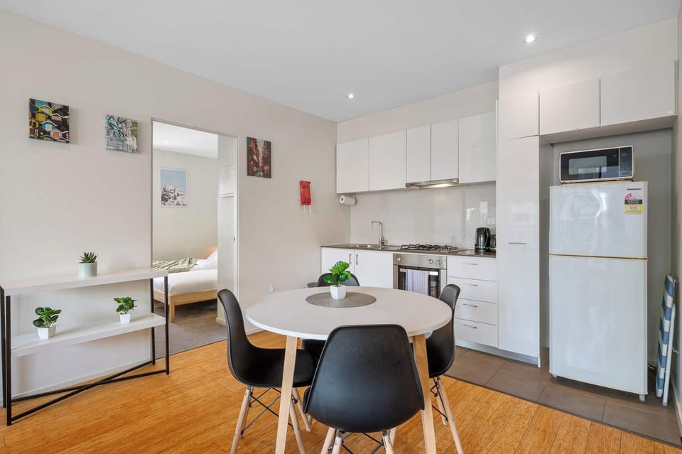 A kitchen & dining.