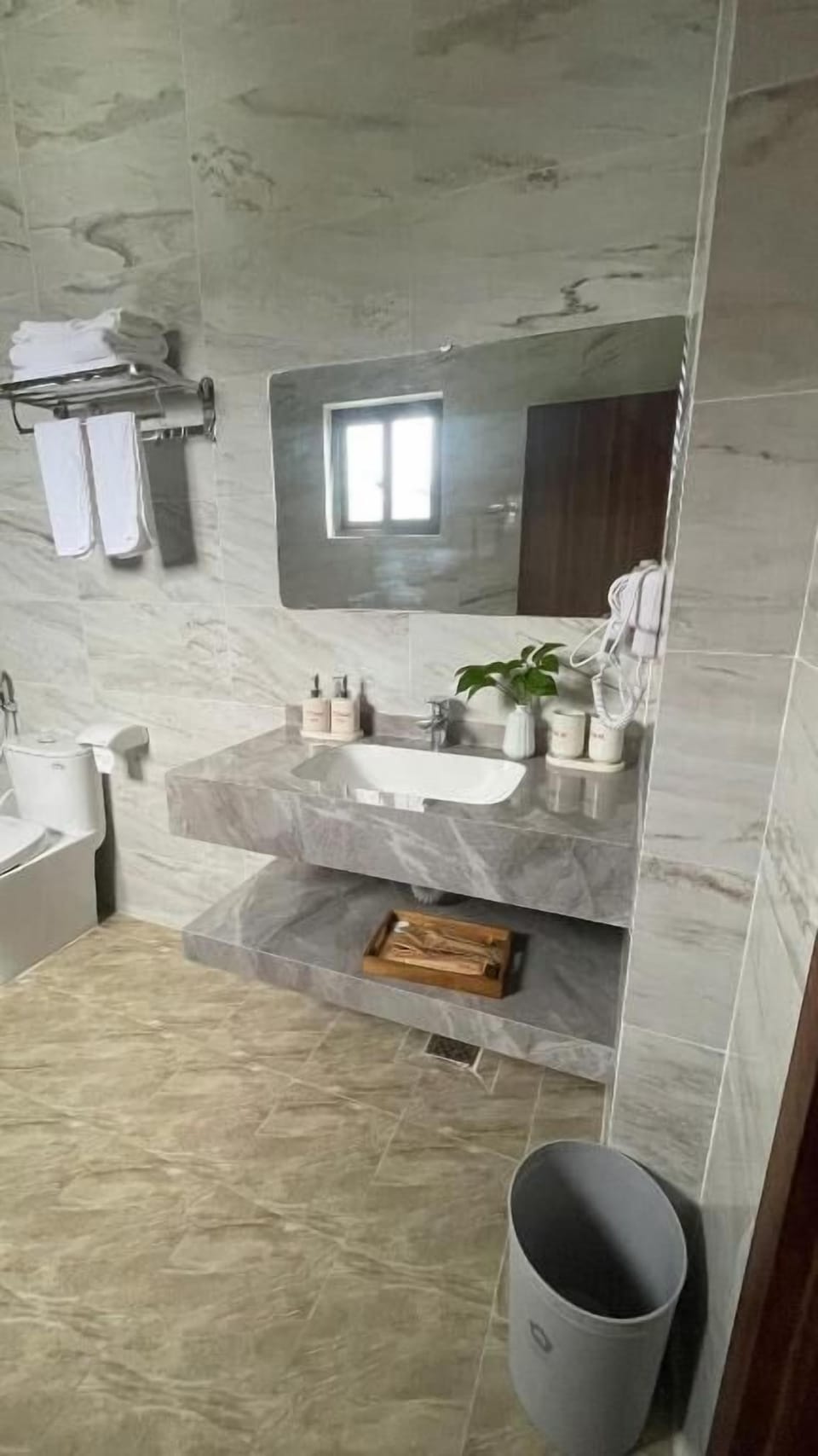 Family Double or Twin Room, Balcony, Sea View | Bathroom | Shower, hydromassage showerhead, designer toiletries, hair dryer