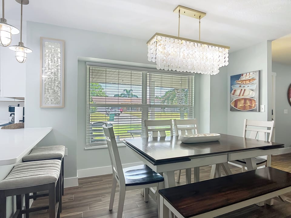 Capiz Shell Chandelier