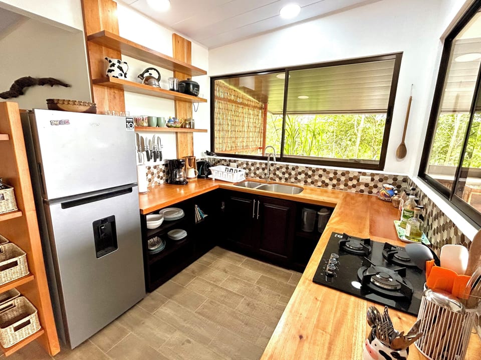 Indoor kitchen