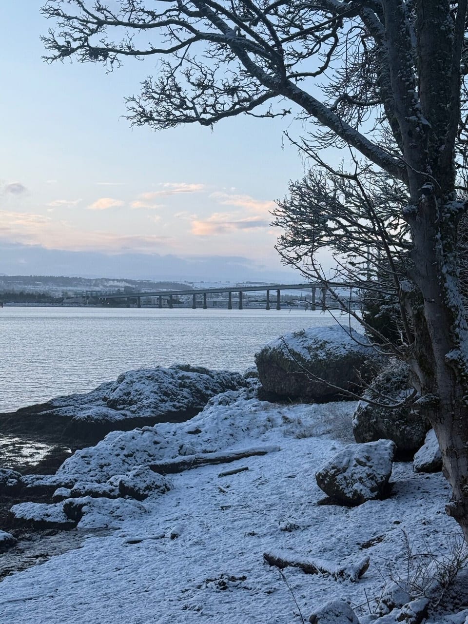 West Beach in Winter
