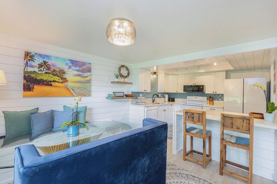Bright and inviting kitchen and lounge area designed for comfort and connection.