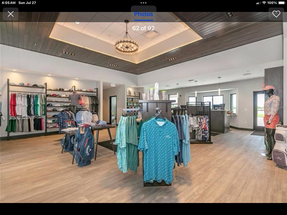 Clubhouse for golf