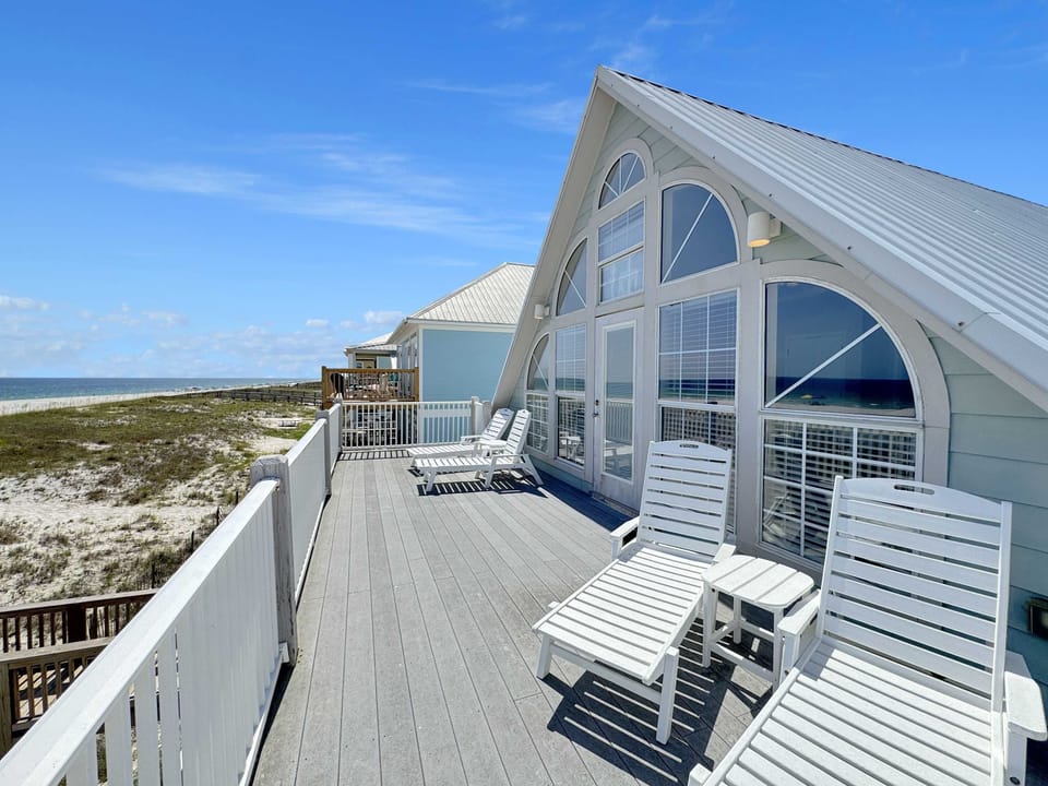 Lounge the day away with gorgeous ocean views on the balcony​