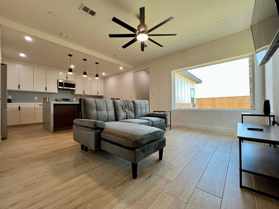 Living Room with Smart TV