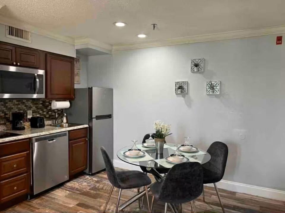Spacious Dining and Kitchen Area